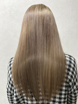 ヴィフ 大船(VIF) ハイ前髪/マチルダボブ/ピンクベージュ/インナーグレージュ/