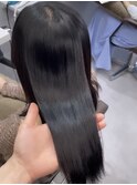 髪質改善　縮毛矯正　韓国風　艶髪