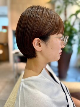 フリップビーアヴェダ(FLIP B AVEDA) 本八幡×ショートボブ×前髪カット×トリートメント