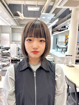 テテ(TETE) ボブ/アンブレラカラー/シャドールーツ