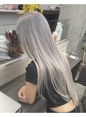 シルバーヘア・ハイトーングレージュ・ハイトーンシルバー