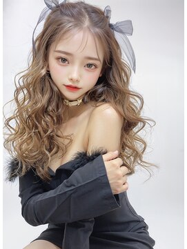 オリジンズヘアーセカンド 守谷店(Origins hair 2nd) パーティーヘアアレンジ×ベージュ系カラー×BYKARTE TR