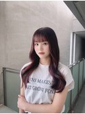 #暖色カラー#レッドブラウン#ワンカラー#ブリーチなし