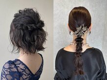 【ヘアセット】入学式・結婚式など様々なシーンでオシャレ溢れるヘアアレンジを