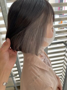 ジーナ 船橋(Zina) 髪質改善＊マチルダボブアッシュカラー＊美髪【Zina船橋】
