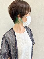 ザラフター ザブリーチ 新下関(the laughter/The bleach)&nbsp;インナーグリーン【イヤリングカラー】