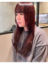 エイト 福岡天神店(EIGHT fukuoka)&nbsp;【EIGHT福岡　片山智裕】レイヤーワインレッド