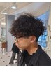 メンズカット＋ツイストスパイラルor波巻きパーマ ￥15400→14300