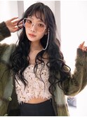ANGELICA  韓国風ムルギョル巻き スモーキーアッシュ