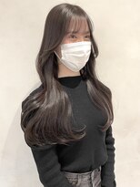 ザックラフィネ(ZACC raffine)&nbsp;ゆるふわロング/レイヤーロング/グレーベージュ