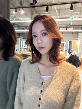 ロンドミラー 博多店(Lond Mirror) メルティカラー/フェニミンロング/似合わせカット/博多