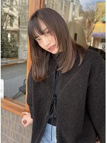 アンドレ ヘア デザイン(Andre Hair Design)&nbsp;レイヤーカットレイヤーカットロング顔周りレイヤー韓国艶髪