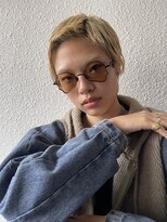 キジ(KIJI)&nbsp;ベリーショート／バズカット/ブロンド/ブロンドカラー