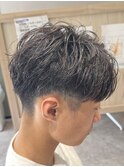 ワンカールパーマ/フェザーパーマ/短髪パーマ/フェザーショート