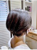 メリハリショートボブ