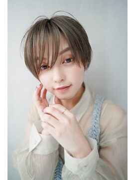 ギークス(GEEKS) 【GEEKS渋谷】アッシュオリーブ/クールショート/秋ヘア/20代30代