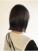 【松戸　松田】切りっぱなしボブ　黒髪　夏