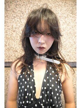 キジ(KIJI) フェイスレイヤー/ステップカット/レイヤー/ワイドバング