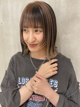 ハウス(HAUS.) 横浜白髪ぼかし脱白髪染め白髪ぼかしハイライトアンブレラカラー