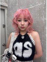 オーン(OOn)&nbsp;コットンキャンディピンクのレイヤーカット