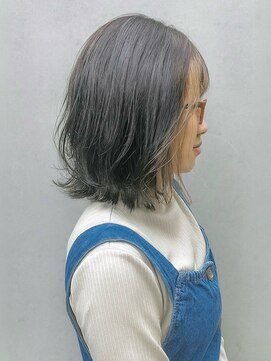 ニュイ 高槻 阪急茨木店(nui) ミディアムヘア/暗めカラー/グランマッシュ/茨木