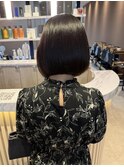 グラボブ☆黒髪美髪縮毛矯正☆20代30代