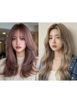 今すぐロングヘアになりたい☆そんな人にエクステが◎ポイント使用でハイライト/インナーカラーもOK♪