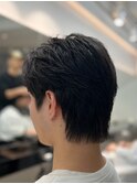 【リアルお客様スタイル】ナチュラルセンターパート