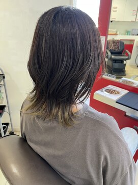 美容室ぱふ 土浦店 エンドカラー