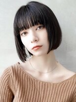 ギークス(GEEKS)&nbsp;【GEEKS渋谷】黒髪ボブ/レイヤーボブ/小顔/冬カラー/ボブウルフ