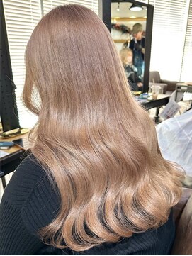 アルカナ 明治神宮前原宿(ARCANA) デザインカラーミルクティーベージュケアブリーチダブルカラー