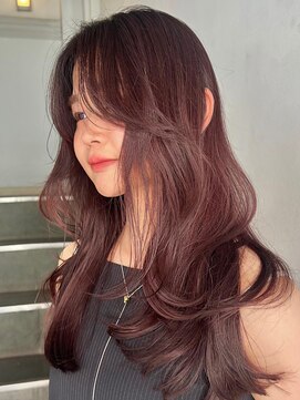 ニーノバイヘアーカラートウキョウ(nino by HAIR COLOR TOKYO) ラベンダーロング【盛岡/高品質ヘアカラー専門店】