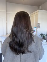 トゥルーブ バイ ファースト 富沢店(trove by first) ツヤカラー/アッシュベージュ/大人かわいい