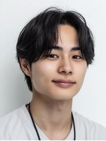 エルイコールアイエム(L=im) メンズショートセンターパート/本町/メンズカット