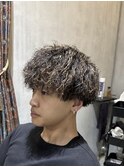 【無造作な動き】ピンパーマ