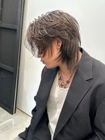 スタッド 松戸(stud. Men‘s) ハイライトセンターパートウルフ