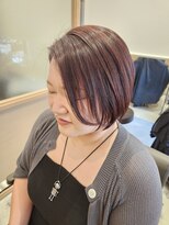 ソレイユ ホワイト(SOLEIL white) ◇透け感のショートボブ◇