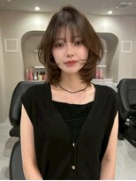 デディトゥ ルイール(dedyto luire)&nbsp;札幌大通レイヤーカットハッシュカット髪質改善韓国ボブ顔周り