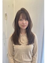 トレ(tre.)&nbsp;髪質改善 レイヤースタイル 大人可愛い