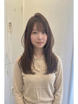 トレ(tre.) 髪質改善 レイヤースタイル 大人可愛い