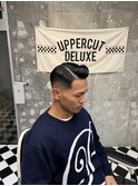 波巻きツイストスパイラルリバースセンターパートニュアンスパR