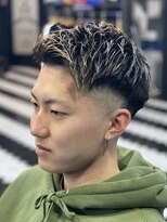 バーバースタイルクラブスリー(BARBER STYLE CLUB 3)&nbsp;仙台メッシュフェード20代30代テーパーフェードツーブロック
