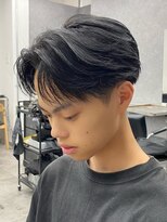 エルマーク 本山(L-MARK)&nbsp;センターパート/ニュアンスパーマ/フェザーパーマ/men's