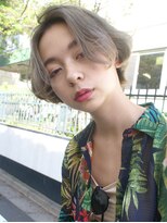 アクト(ACT)&nbsp;グレージュカラーロングバング