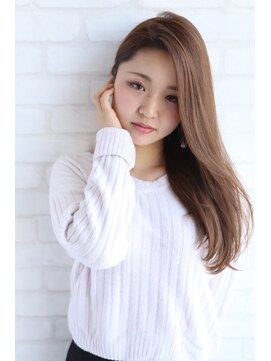 ビームズ ヘアー ブラン(Bee ms HAIR Blanc+) ビームズヘアー　大人ロング　ラベンダーベージュ