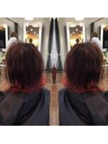 アフ(ahu)&nbsp;毛先カラー