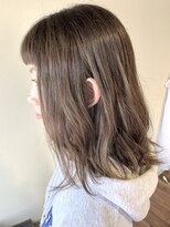 ボタニウム バイ アールサロン(BOTANIUM by RrSALON)&nbsp;【BOTANIUM滝島】外国人風ナチュラルグレージュセミディ