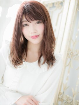 モッズ ヘア 福岡姪浜店(mod's hair) *mod's姪浜*…グラデーションカラーのスパイラルセミディc