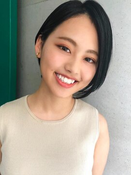 ローランド(Rowland) #黒髪#前下がりショートボブ