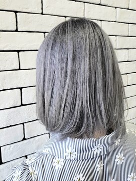 オレンジドロップ 長岡駅店(orange drop) 10代20代/ジェンダーレス/透明感/シルバー/アッシュ